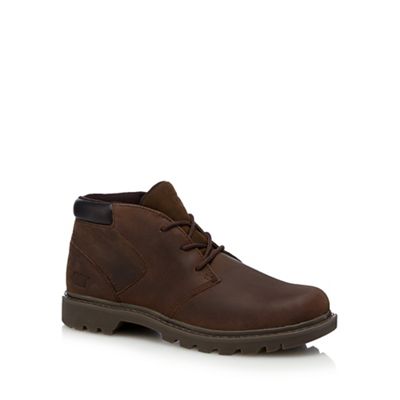 Brown 'Stout' chukka boots